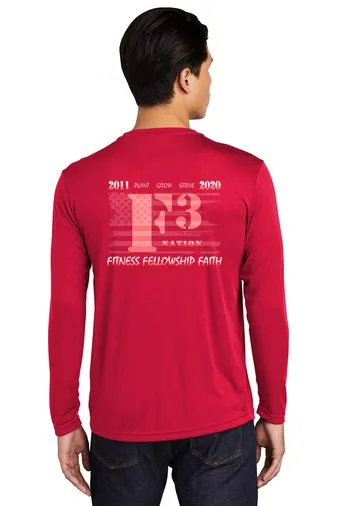 2020 Official F3 Race Jersey - Sport-Tek Long Sleeve Shirts Pre-Order