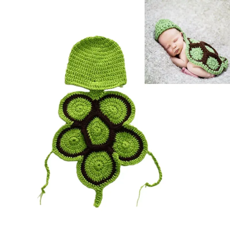 26 Styles Handmade Baby Photo Shoot Outfit Cute Animal Crochet, Handmade Knit Costume Accessories Newborn Photography Props