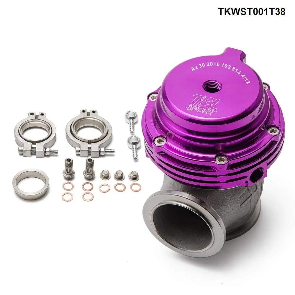 38mm External Wastegate V-Band Flanged Turbo Waste Gate For Supercharge Turbo Manifold TKWST001T38