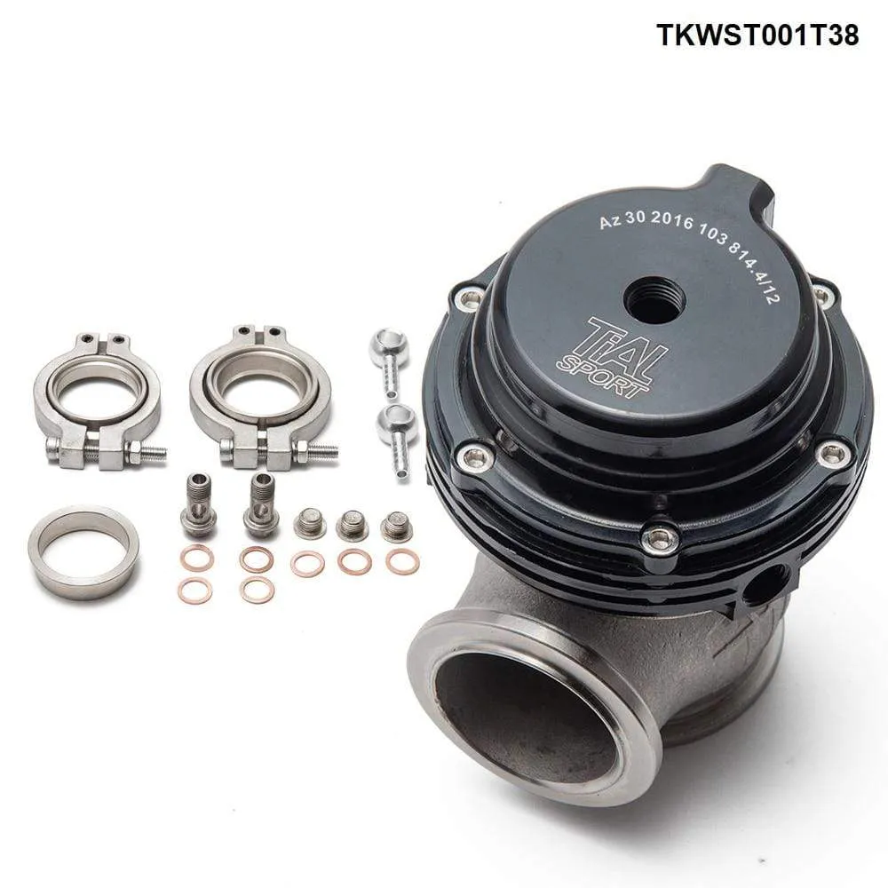 38mm External Wastegate V-Band Flanged Turbo Waste Gate For Supercharge Turbo Manifold TKWST001T38