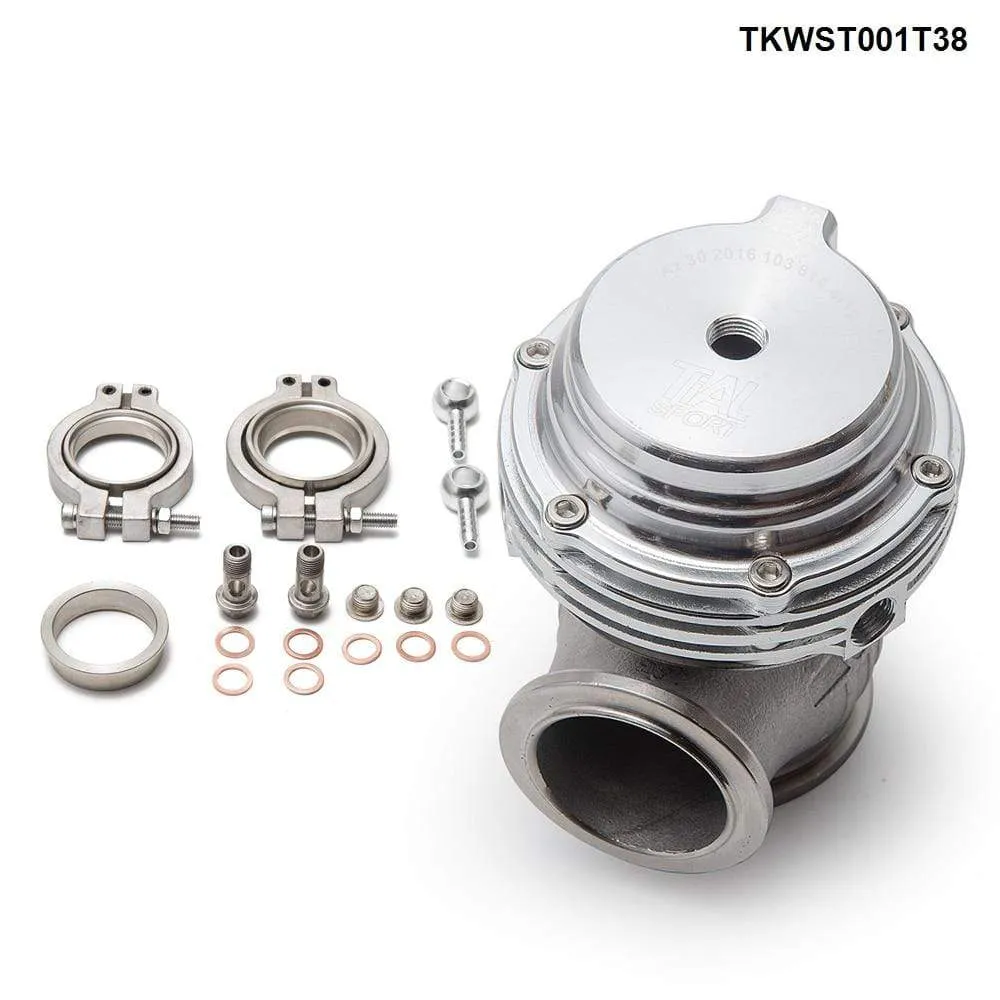 38mm External Wastegate V-Band Flanged Turbo Waste Gate For Supercharge Turbo Manifold TKWST001T38