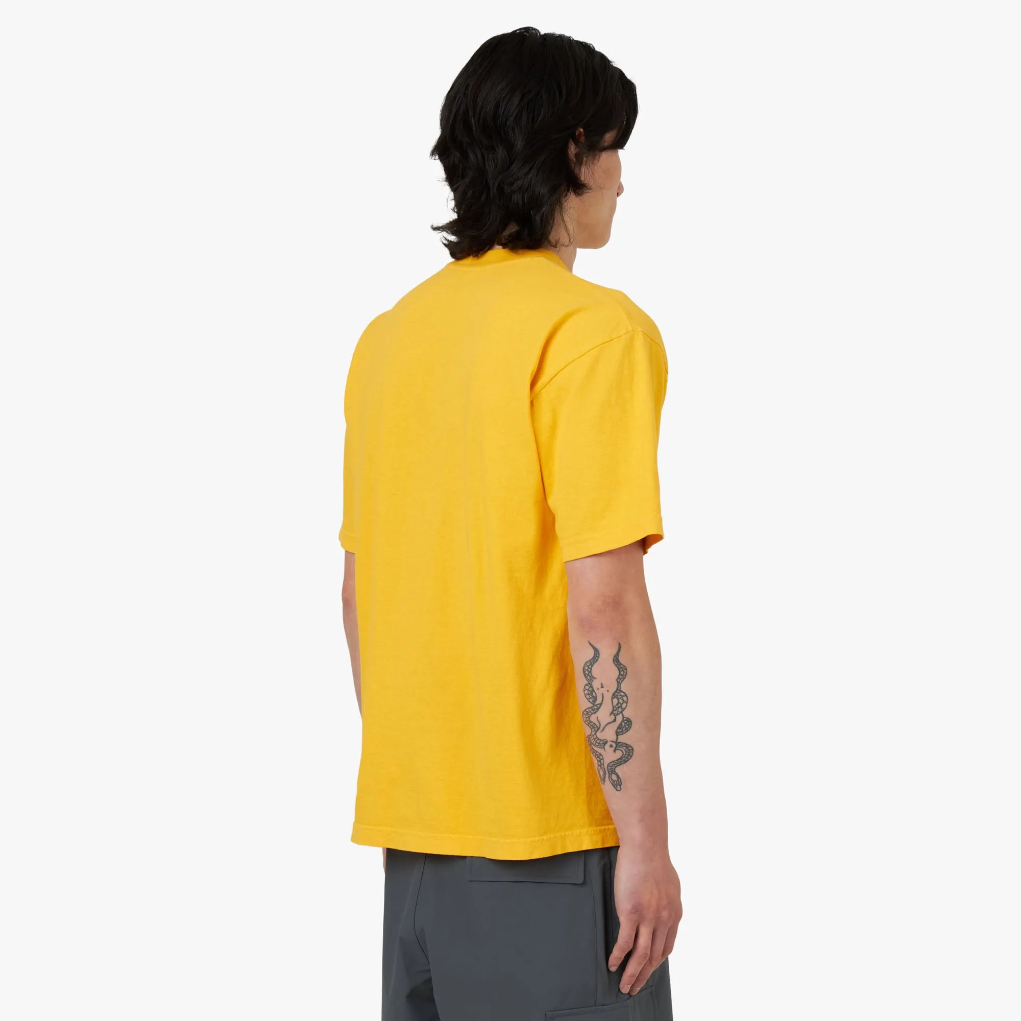 Actual Source Happy Book T-shirt / Yellow