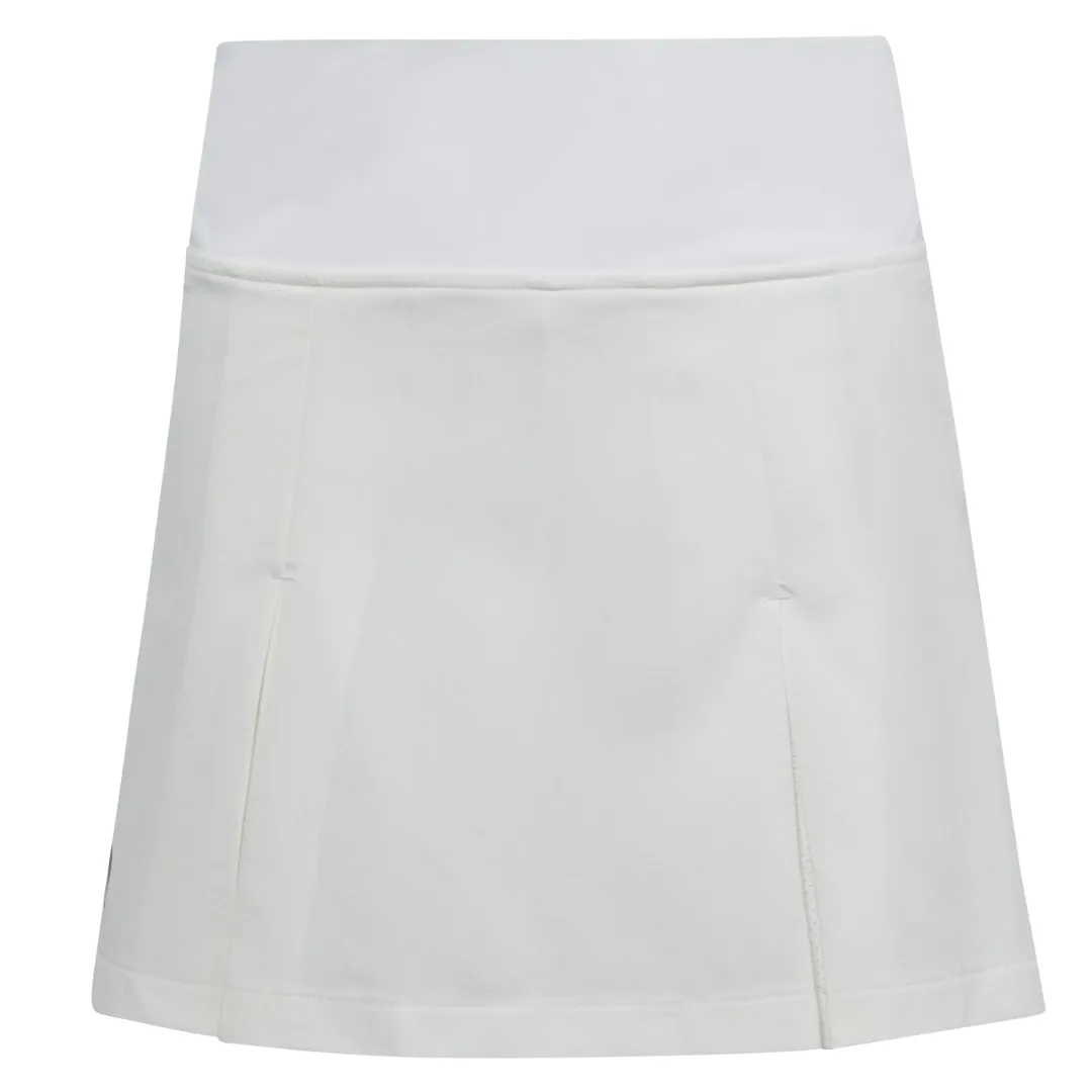 Adidas Girls Club Tennis Pleated Skirt - White