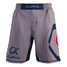 Alpha Fighter Shorts - Grey (Hex)