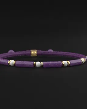 Amethyst   Tridacna Bracelet 4mm | VITA