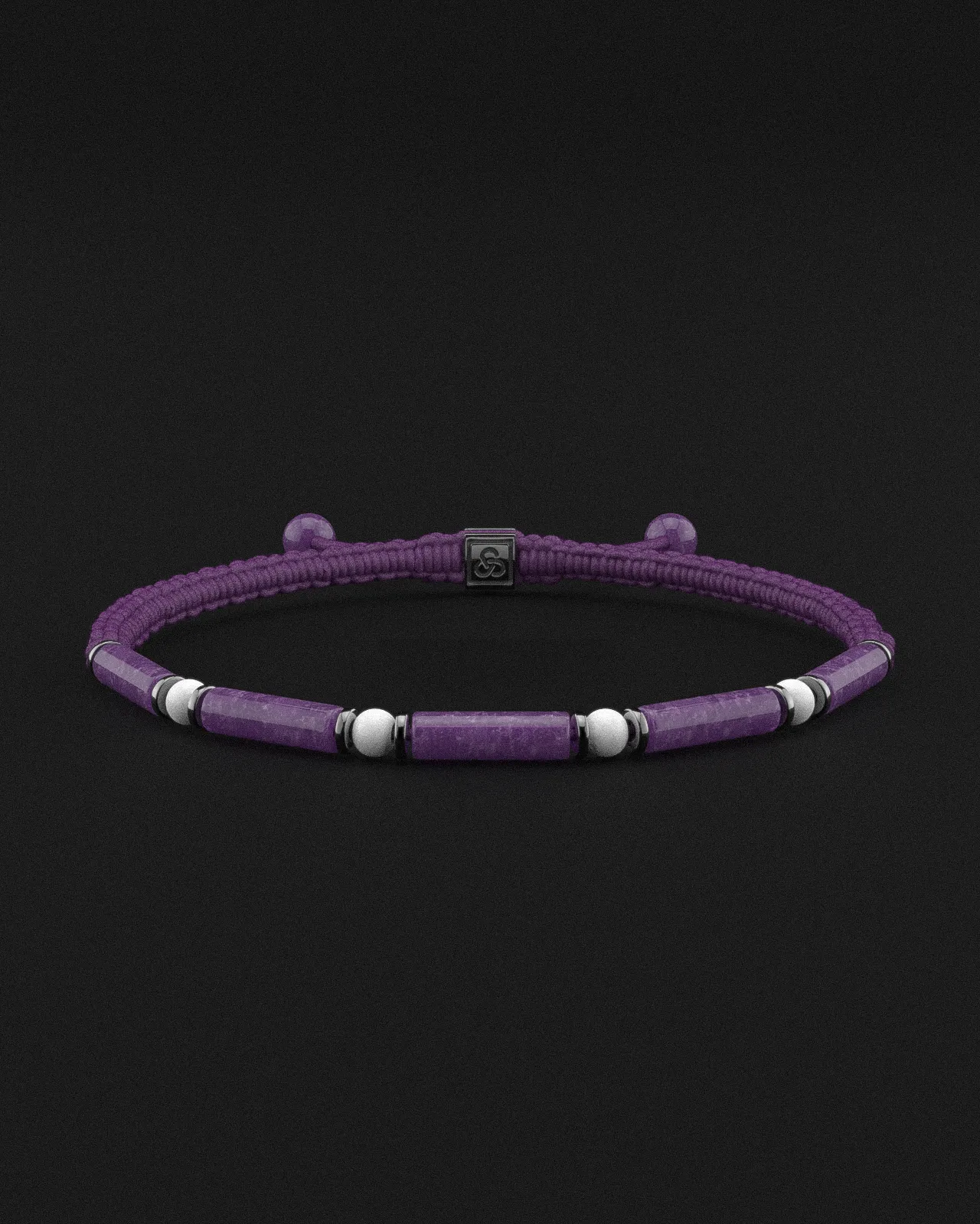 Amethyst   Tridacna Bracelet 4mm | VITA