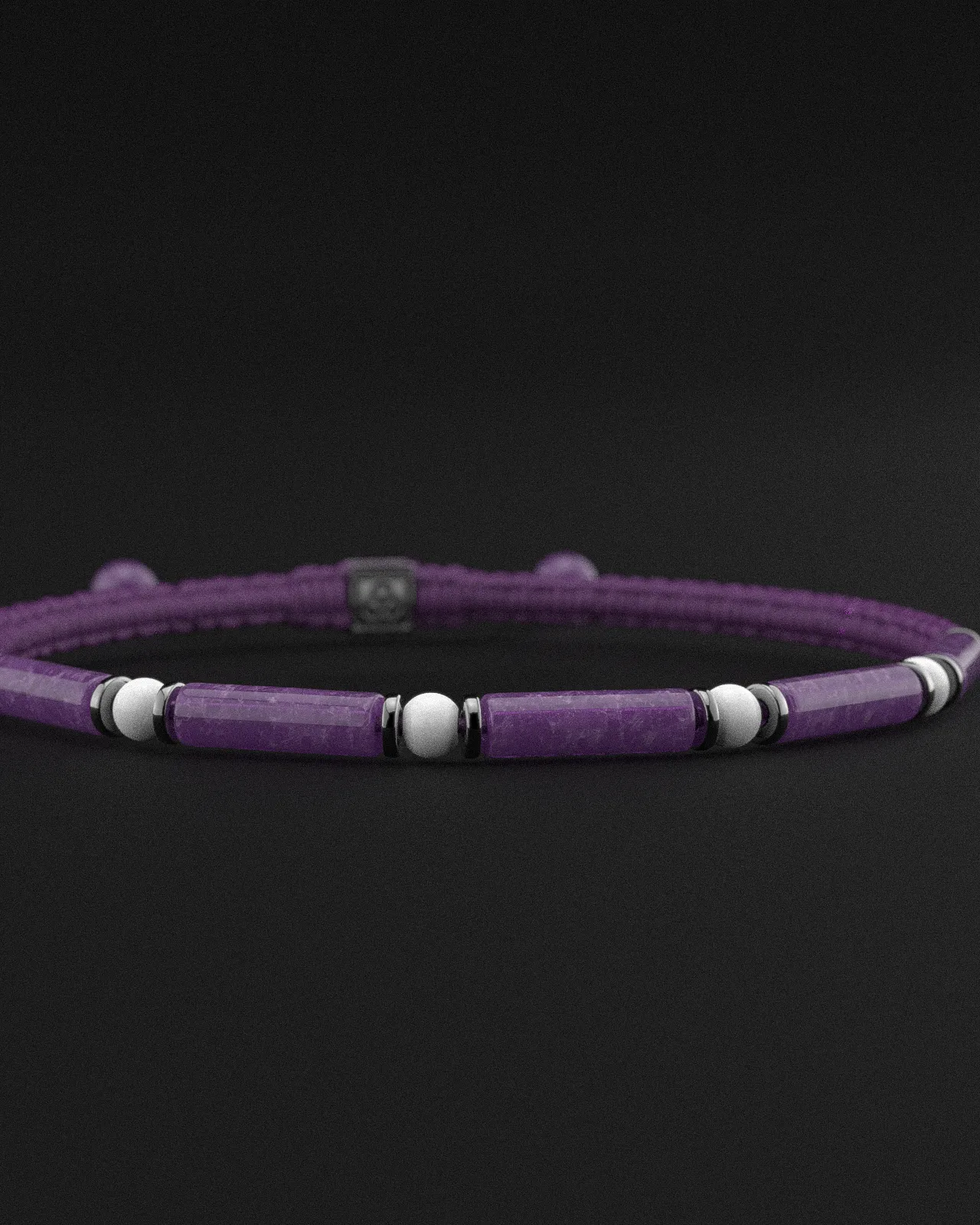 Amethyst   Tridacna Bracelet 4mm | VITA