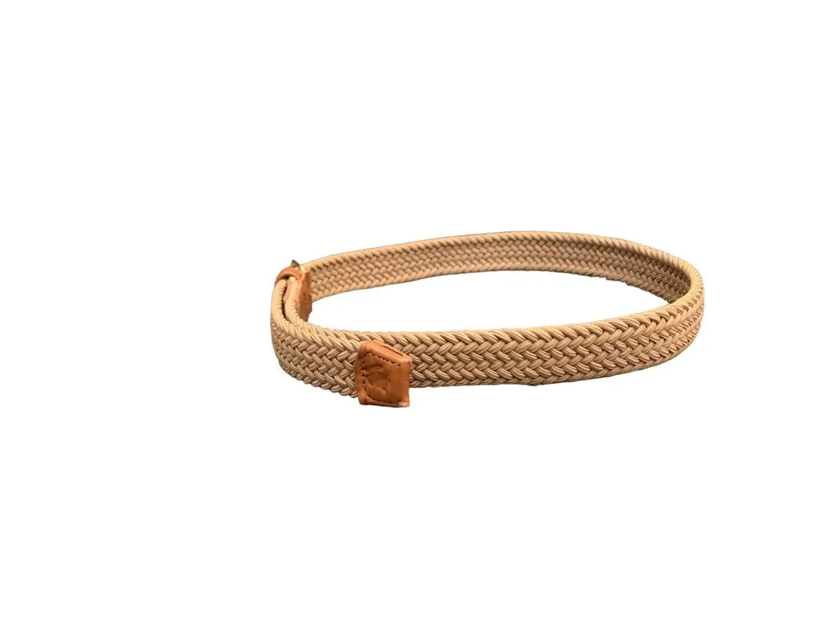 Bailey Boys Braided Belt, Khaki