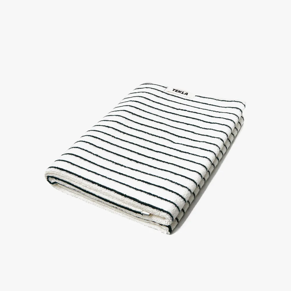 Bath Towel / Racing Green Stripes