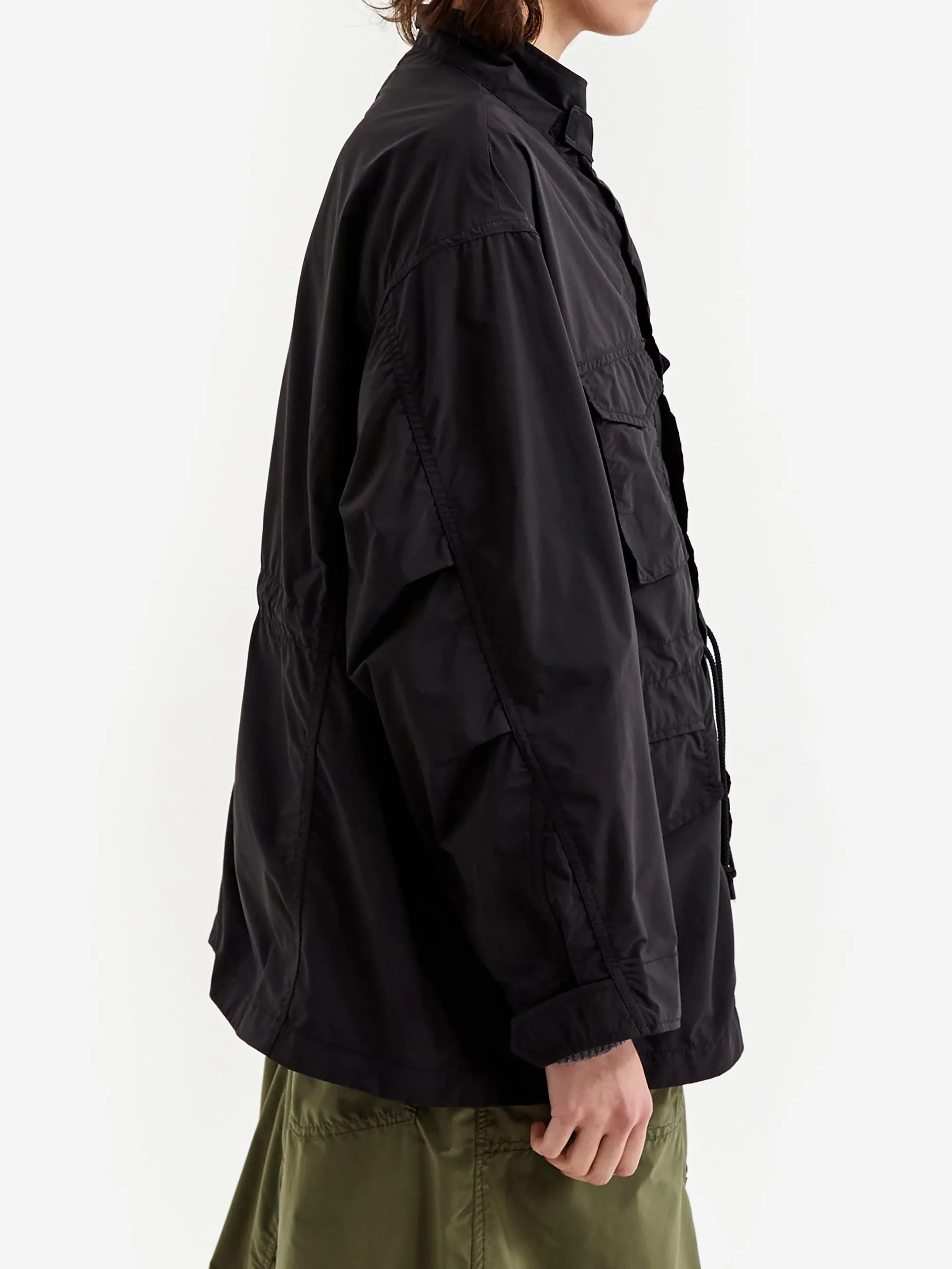 Beams Boy Solotex Military Jacket - Black