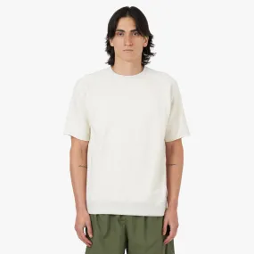 BEAMS PLUS Sweat Short Sleeve Cut-Off / Oatmeal