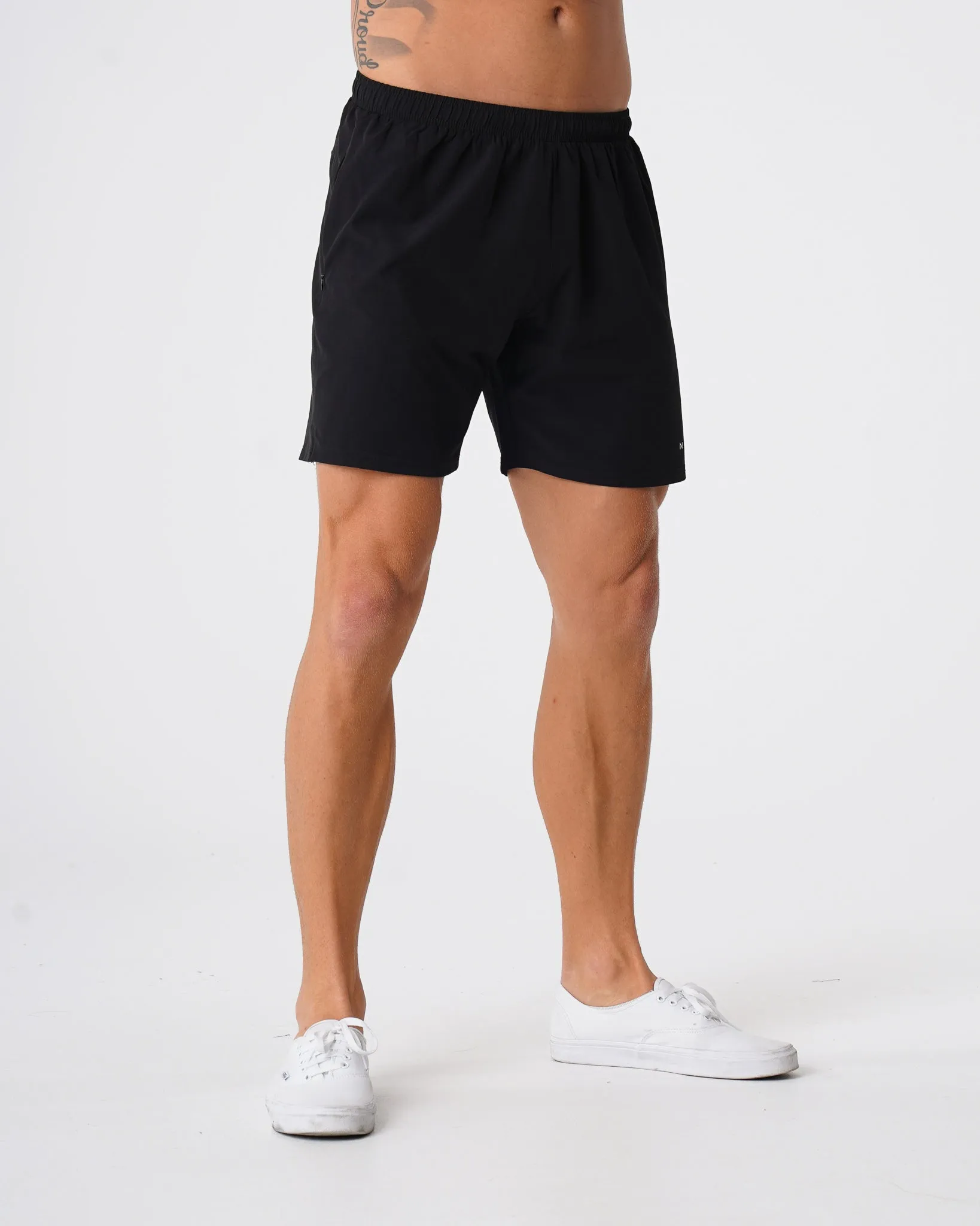 Black Flex Shorts