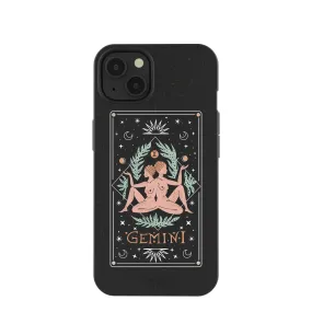 Black Gemini iPhone 13 Case