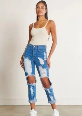 Cadell Distressed Jeans