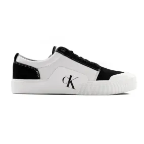 Calvin Klein Jeans Skater Vulc Low Laceup Badge sneakers - BLKWHT