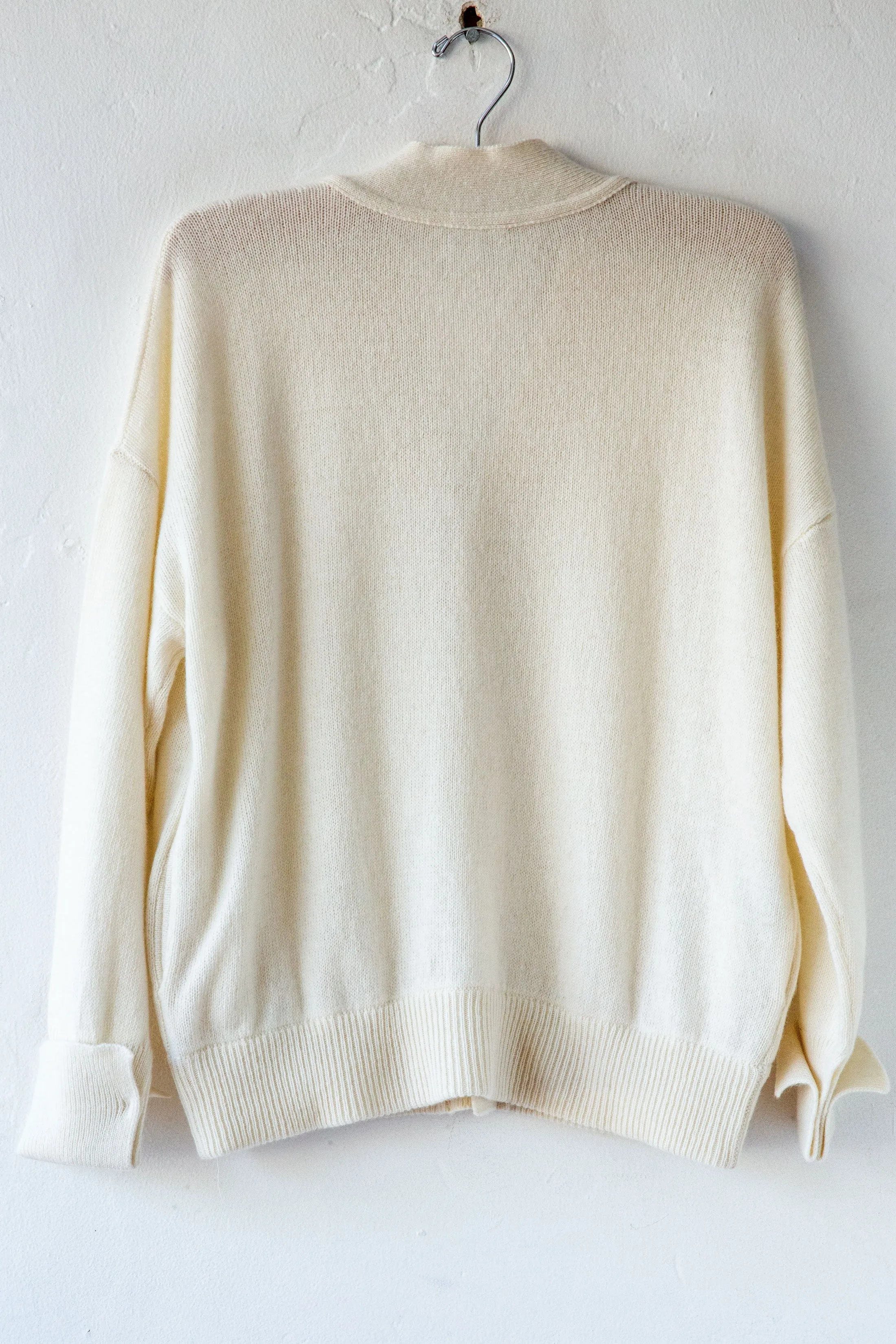 Cashmere Cuff Cardigan