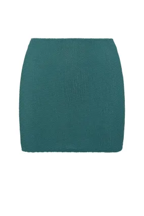 Cayman Skirt - Ocean Green Crinkle