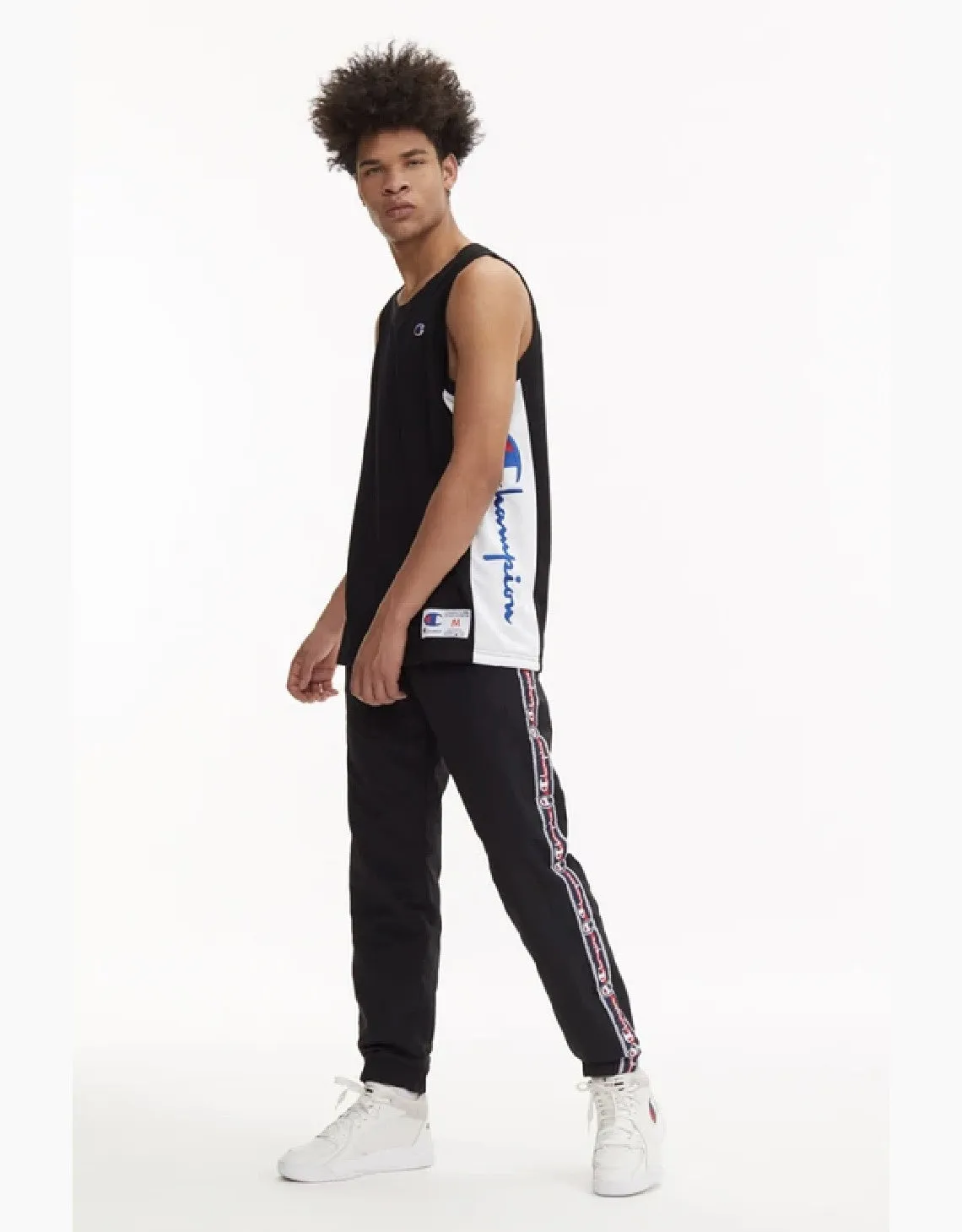 Champion Europe Basketball Mesh Sleeveless Vest Black