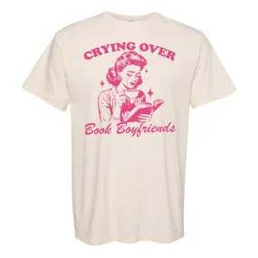 'Crying Over Book Boyfriends' T-Shirt