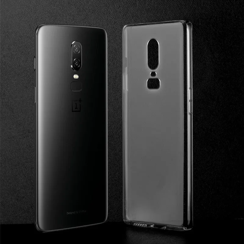 Crystal Clear Hard Back Anti-Yellowing Phone Case For OnePlus 6