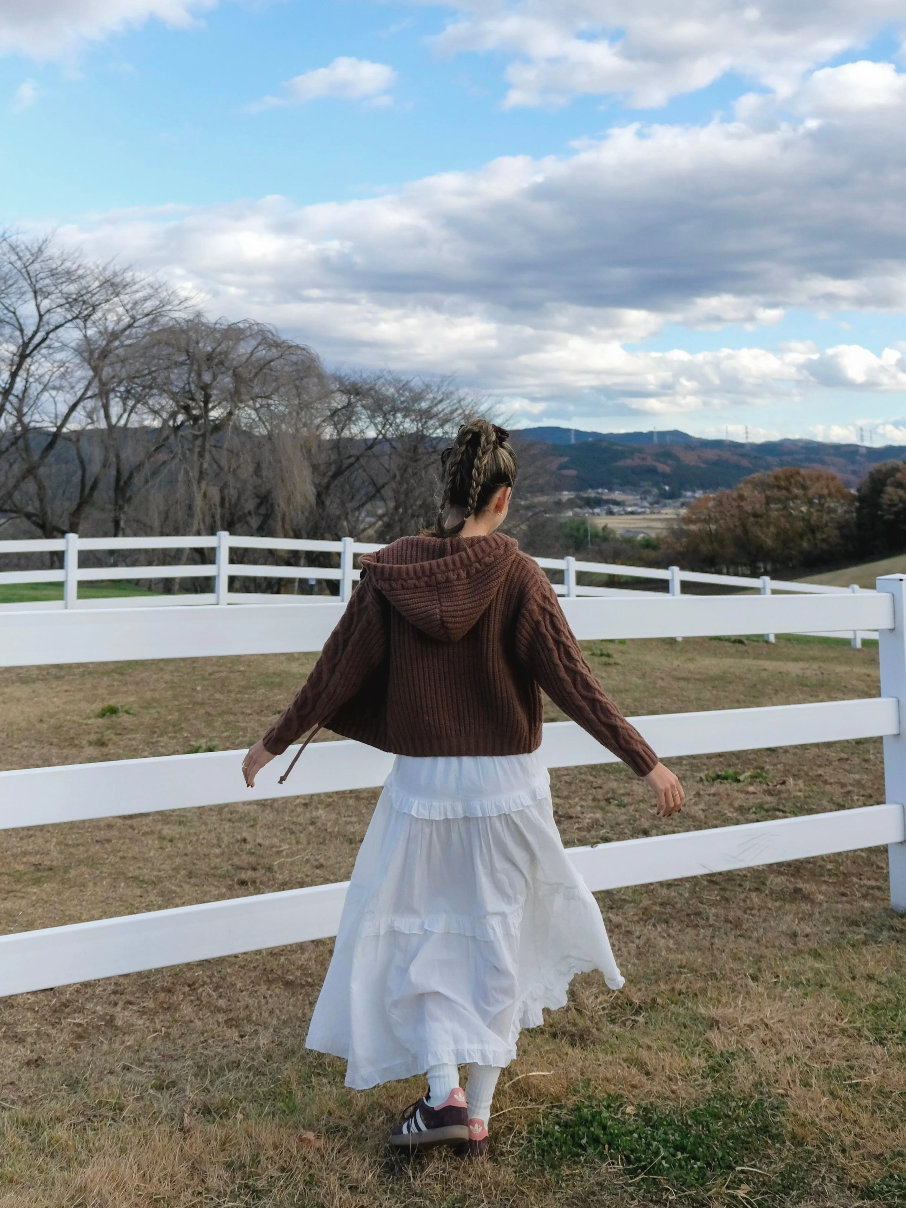 Daily Cable Knit Cardigan