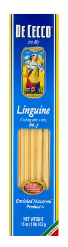 De Cecco Linguine No. 7 - Long Cut 1lb / 20 Packs Per Case