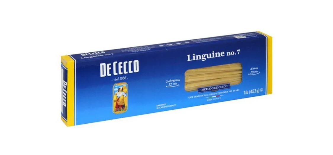 De Cecco Linguine No. 7 - Long Cut 1lb / 20 Packs Per Case