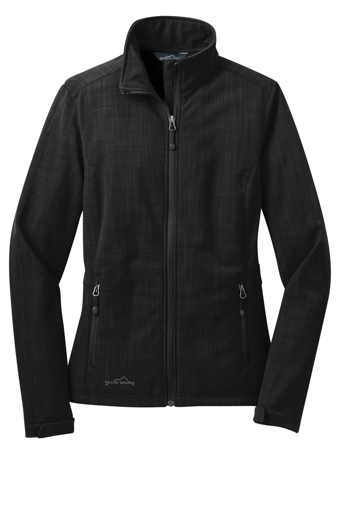 Eddie Bauer Ladies Shaded Crosshatch Soft Shell Jacket. EB533