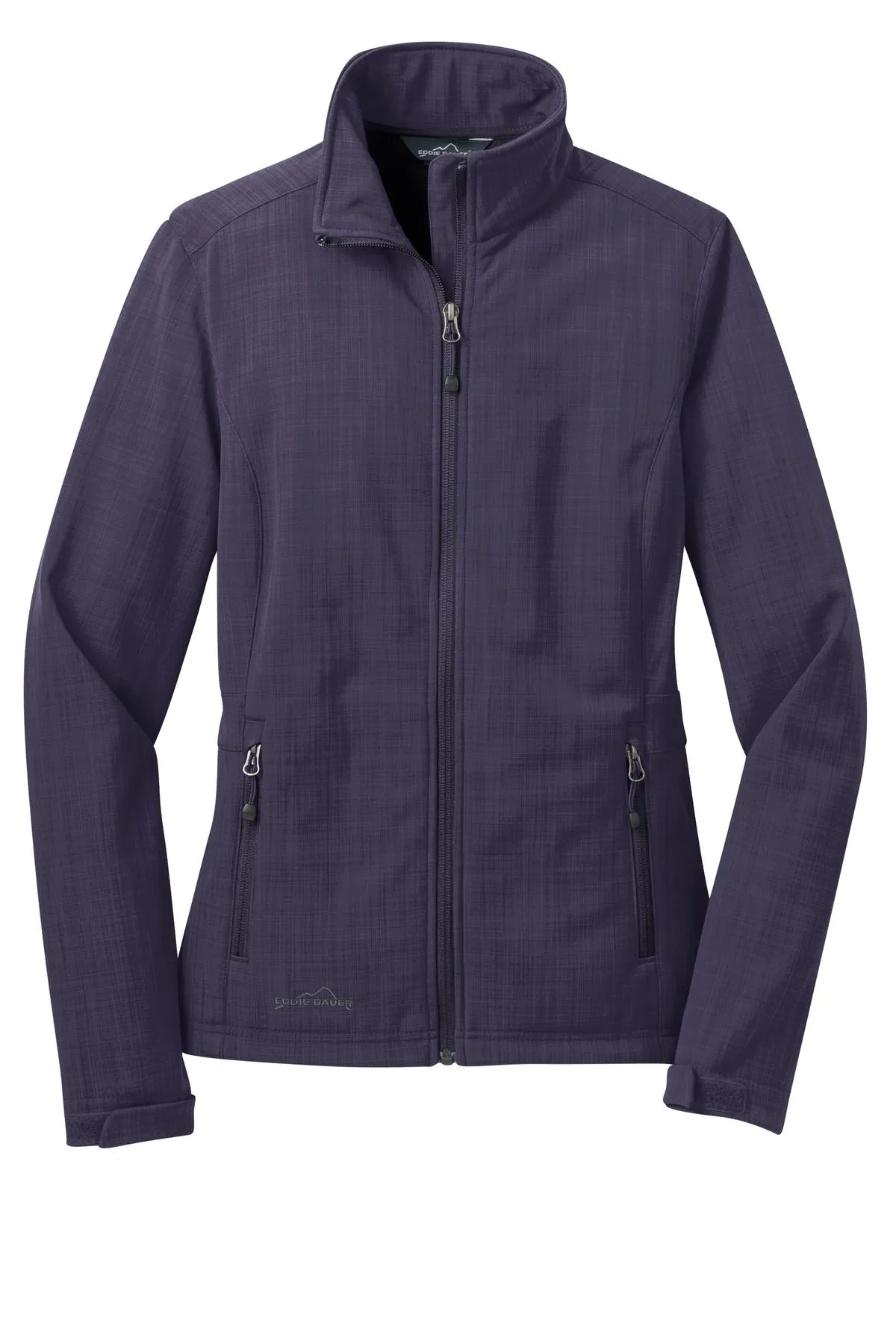 Eddie Bauer Ladies Shaded Crosshatch Soft Shell Jacket. EB533