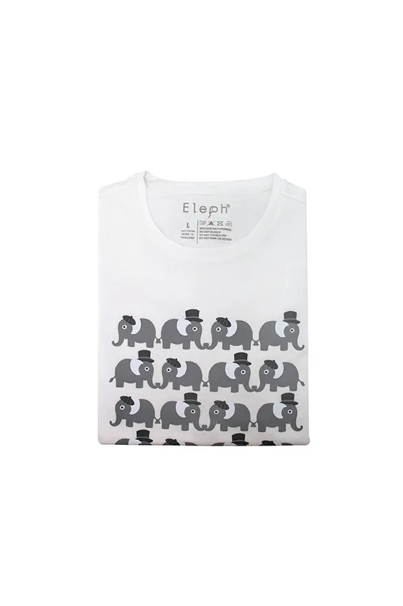 ELEPH T-SHIRT 4X5 : White