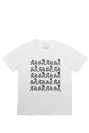 ELEPH T-SHIRT 4X5 : White