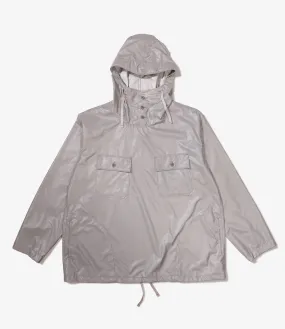 Engineered Garments Cagoule Shirt - Silver Poly Reflective Taffeta