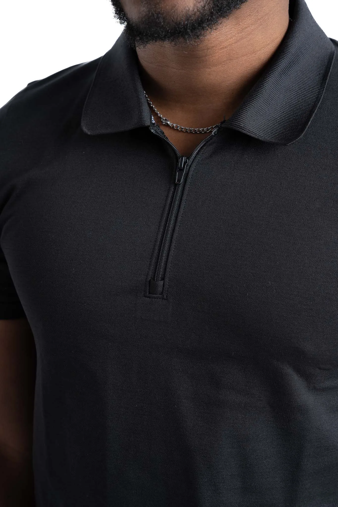 Essential Seamless 1/4 Zip up Polo