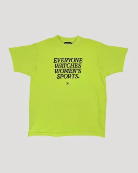 Everyone Watches Women’s Sports™ Tennis Tee