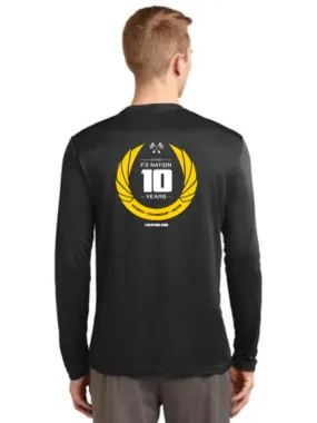 F3 10th Anniversary Sport-Tek Long Sleeve Shirts Pre-Order October 2021