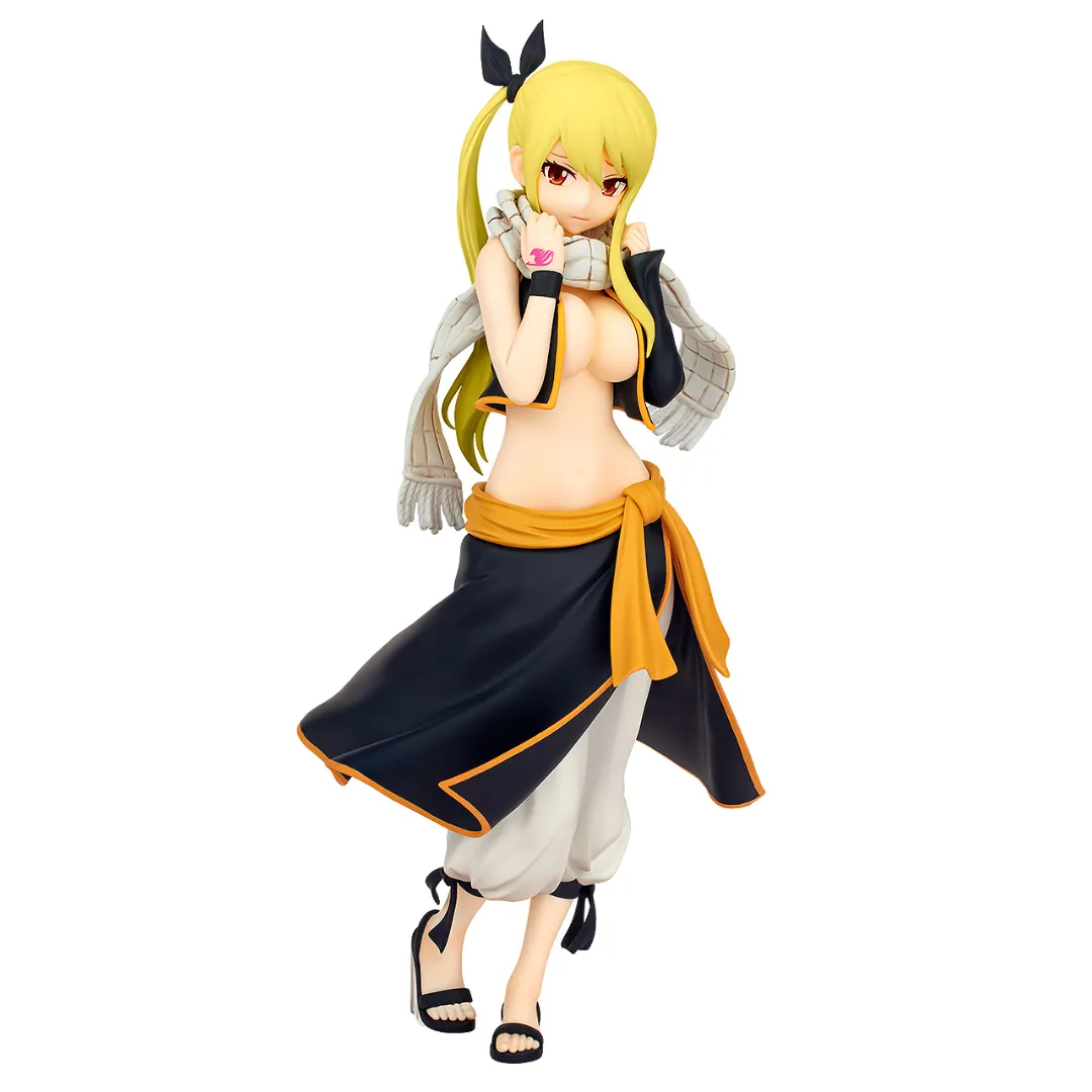 FAIRY TAIL - POP UP PARADE - Lucy Heartfilia Natsu Costume Ver. L Size [PRE-ORDER](RELEASE JAN25)