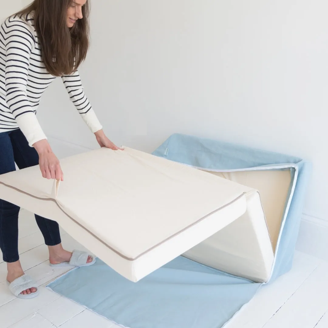 Foldaway Foam Mattress Footstool - 360 colours