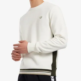 Fred Perry Contrast Panel Sweatshirt