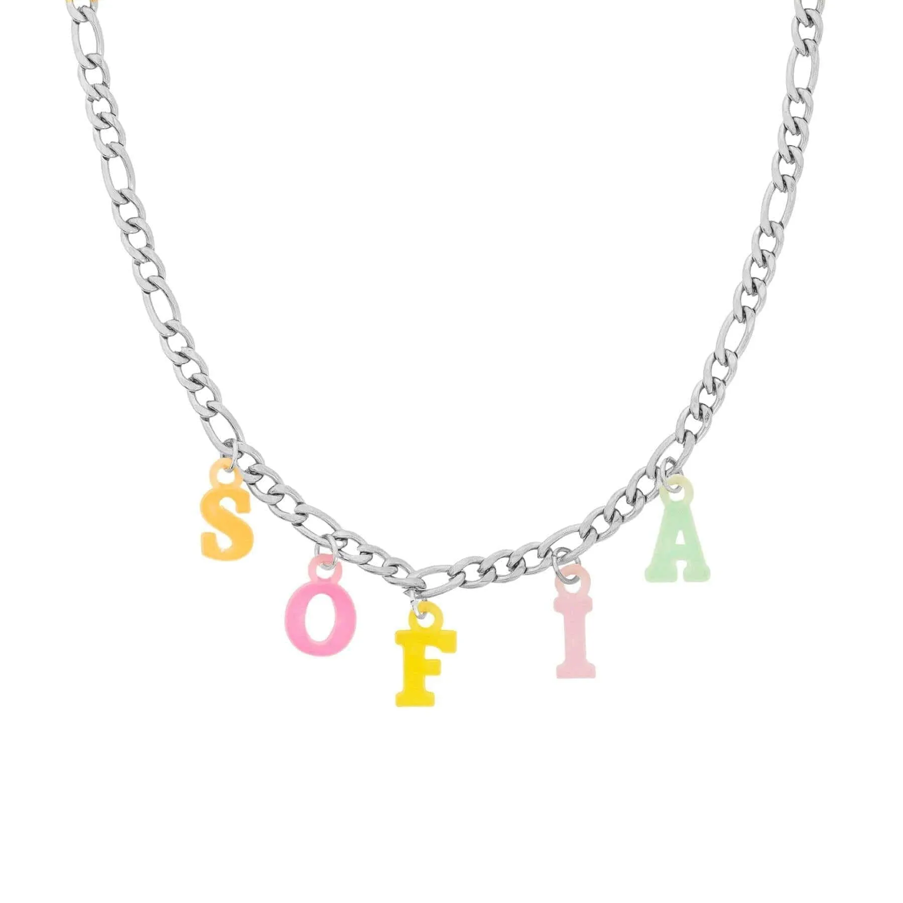 Frosted Custom Name Choker