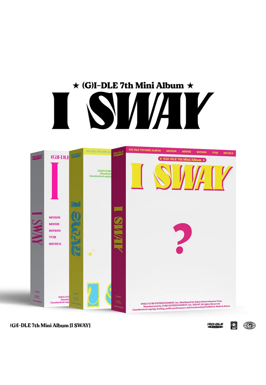 (G)I-DLE - I Sway - CD