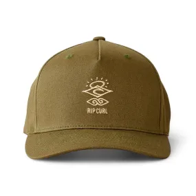 Gorra Rip Curl Icon Flexfit Verde Militar