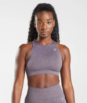 Gymshark Adapt Animal Seamless Sports Bra - Wild |  Musk Lilac