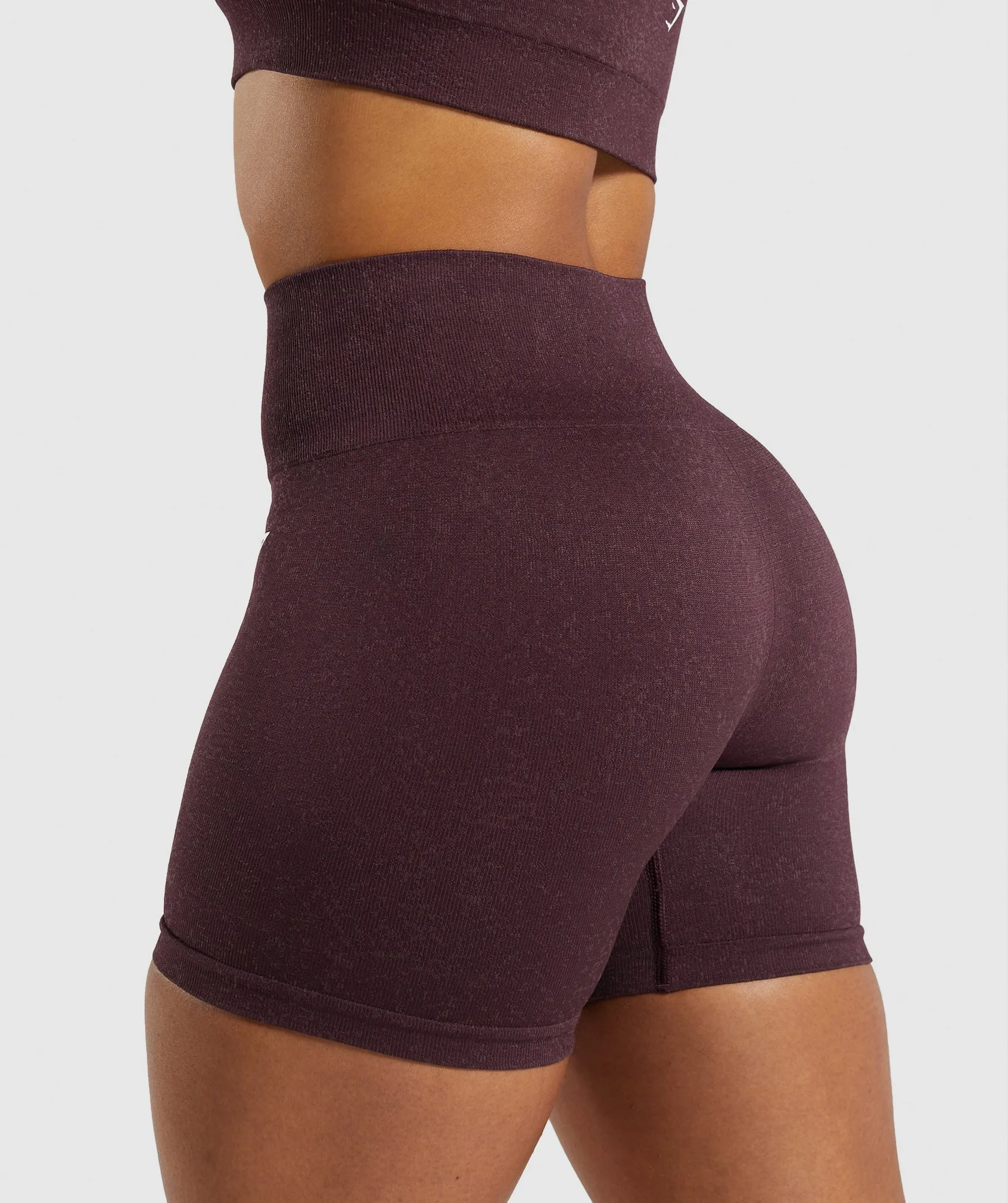 Gymshark Adapt Fleck Seamless Shorts - Depth Purple/ Steel Purple