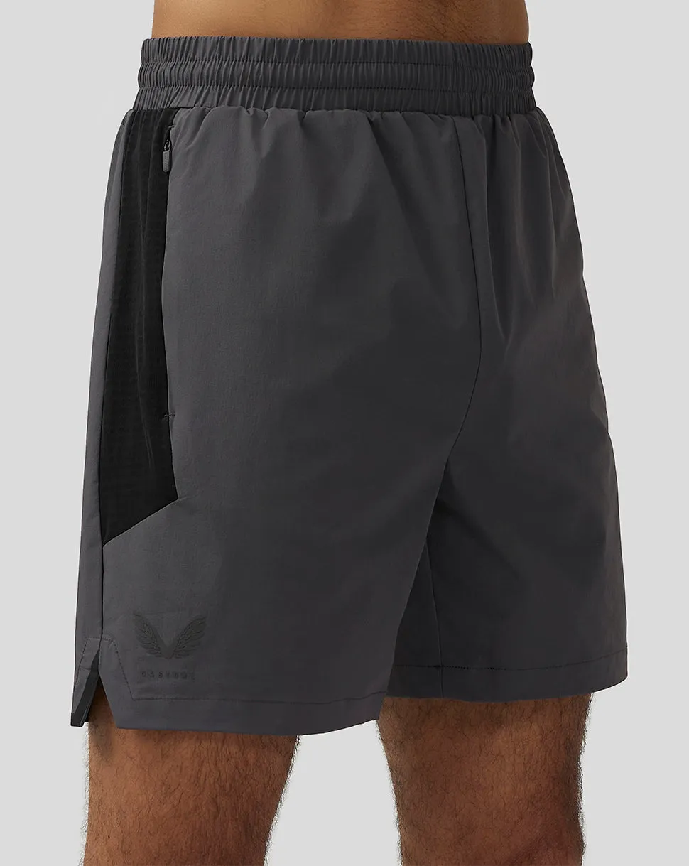 Heren Apex 6" geweven shorts - Gunmetal