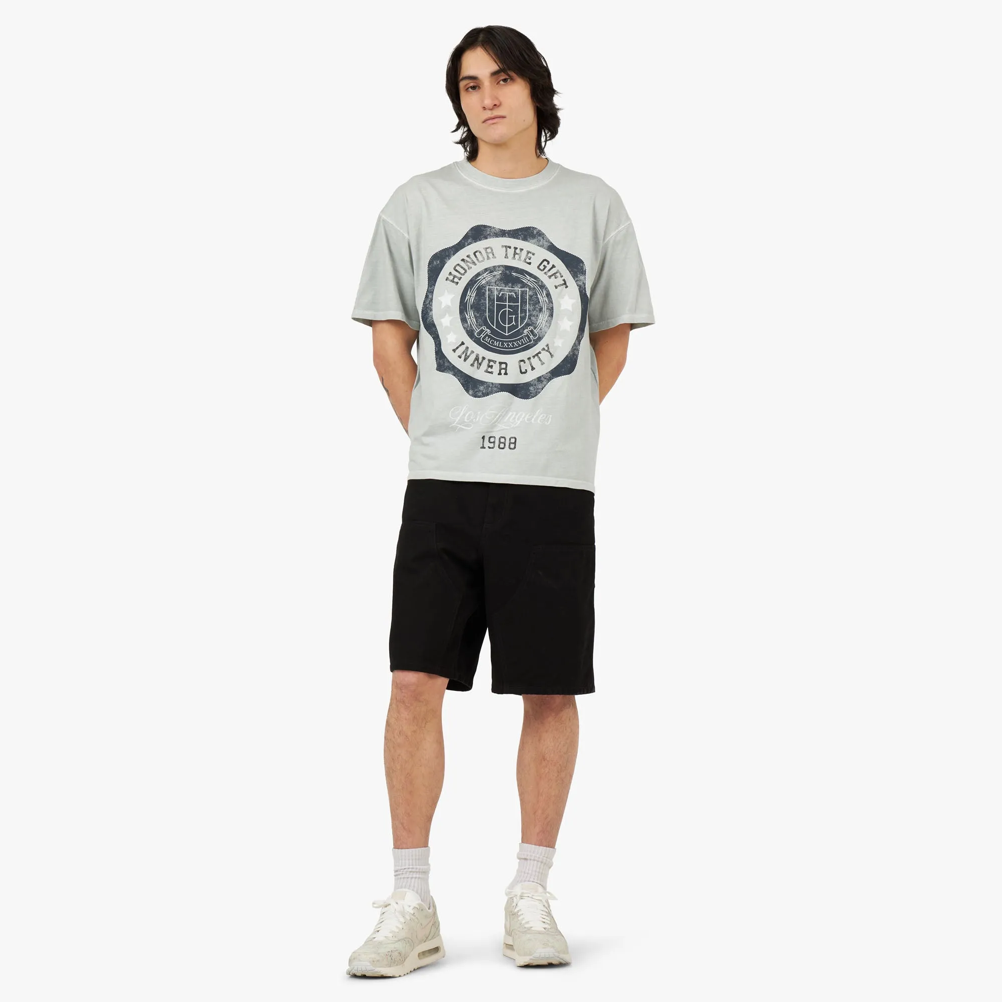 Honor The Gift HTG Seal Logo T-Shirt / Stone