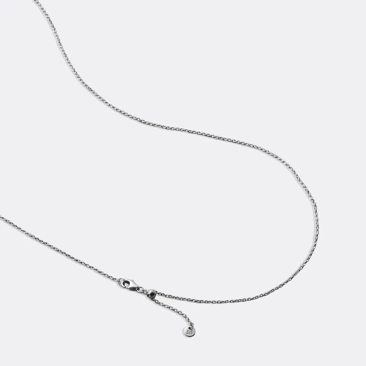 Italian Milano Sterling Silver Adjustable Necklace