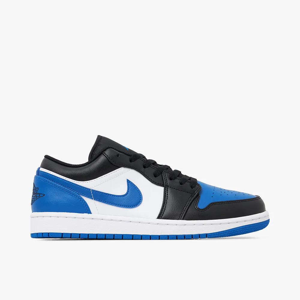 Jordan 1 Low White / Royal Blue - Black