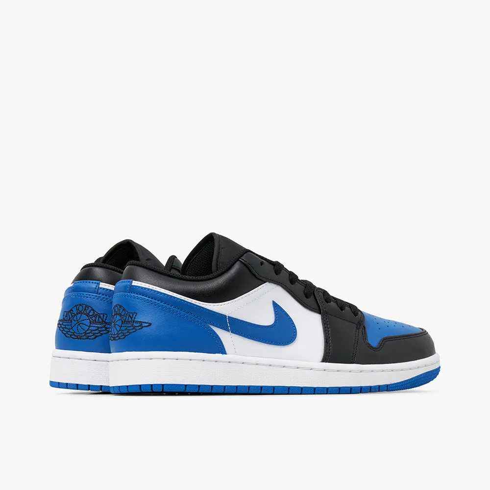 Jordan 1 Low White / Royal Blue - Black