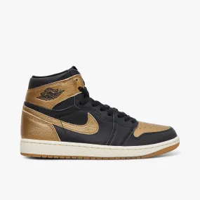 Jordan 1 Retro High OG Black / Metallic Gold - Sail