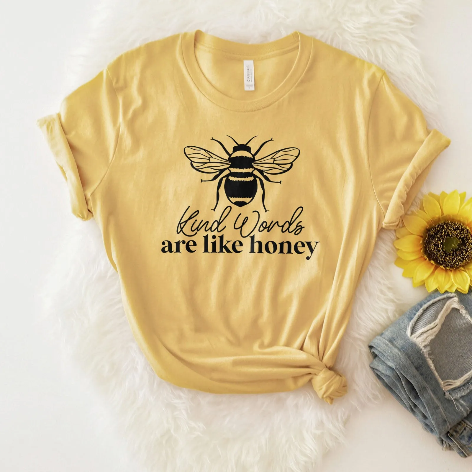 Kind Words Are Like Honey - Proverbs 16:24 Tee